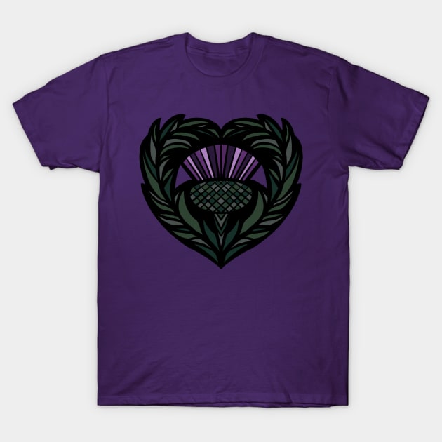 Thistle T-Shirt by sunuala